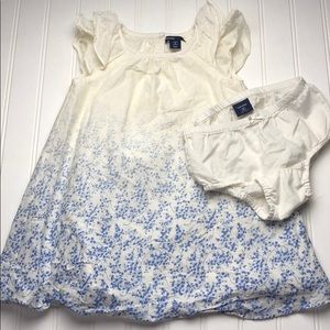 Ruffle sleeve dress 2T gap